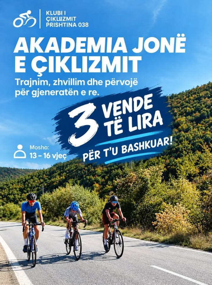 BASHKOHU ME AKADEMINË E ÇIKLIZMIT!
