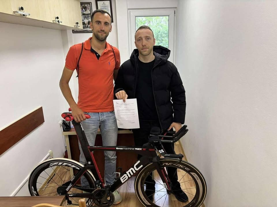 🚴‍♂️ Biçikletë e re garuese për Klubin e Ciklizmit “Prishtina 038”!