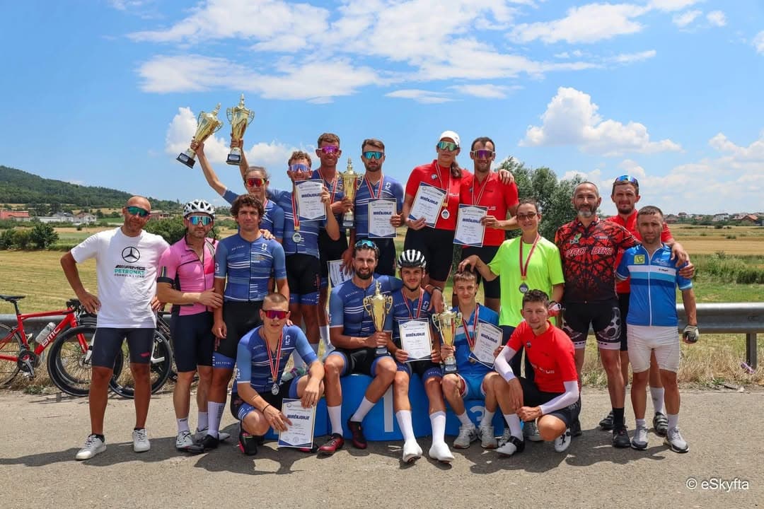 4 medalje për Klubin e Çiklizmit Prishtina 038 në Kampionatin e Kosovës në…