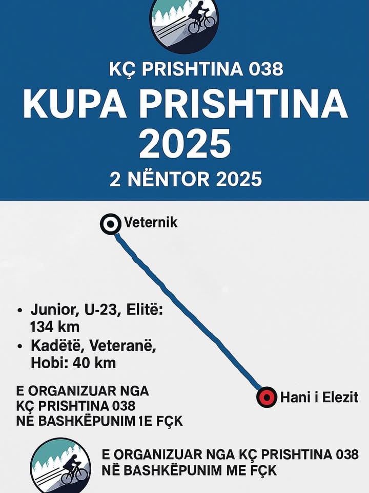 Kemi kënaqësinë t’ju njoftojmë se më datën 2 Nëntor 2025, duke filluar nga ora…